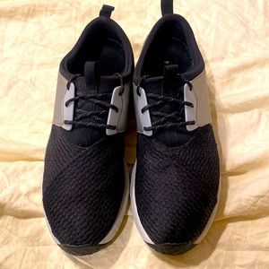 MERRELL Women’s Black Silver Grey 1SIX8 Lace AC+ Athletic Running Sneaker Shoes